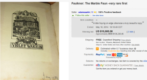 1. Top Book, Map and Magazine Sold for $10,500. on eBay