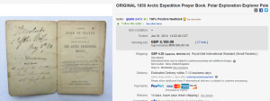 2. Top Book, Map and Magazine Sold for GBP $4,100. on eBay