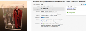 2. Top Action Figure Sold for $9,371. on eBay