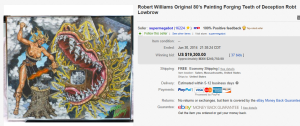 3. Top Art (Painting) Sold for $19,300. on eBay