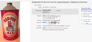 4. Top Can Sold for $1,712.87. on eBay