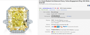 1. Top Diamonds & Jewelry Sold for $39,500. on eBay