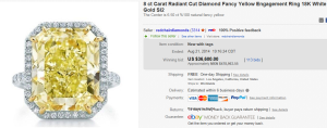 2. Top Diamonds & Jewelry Sold for $36,600. on eBay
