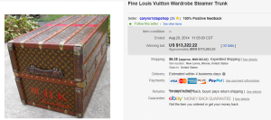 2. Top Furniture Sold for $13,322.22. on eBay