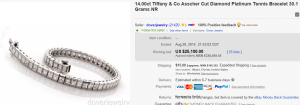 3. Top Diamonds & Jewelry Sold for $25,100. on eBay