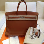 Hermes Birkin Bag 40CM GOLD with PALLADIUM HW Togo leather