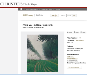 Effet de brume, Honfleur by Felix Vallotton Sold for $897,135..jpg