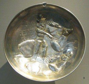 Oldest Known Silver Plate Showing Shapur II