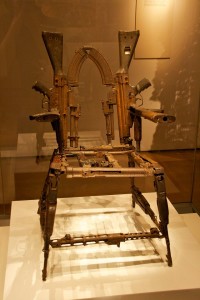 Oldest Known Throne of Weapons