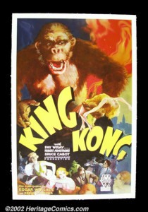 1933 King Kong Poster $36,800.