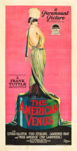 1926 The American Venus Poster $35,850.
