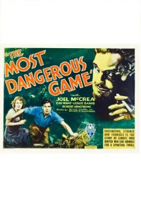1932 The Most Dangerous Game Poster $31,070.