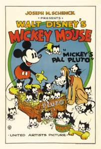1933 Mickey's Pal Pluto Poster $28,680.