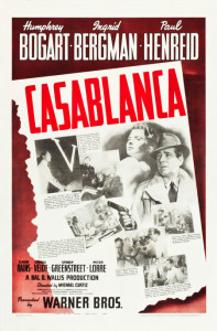 1942 Casablanca Poster $28,680.