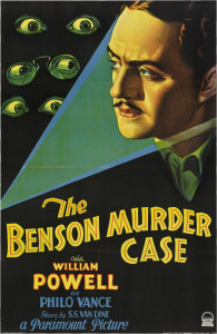 1930 The Benson Murder Case Poster $26,290.