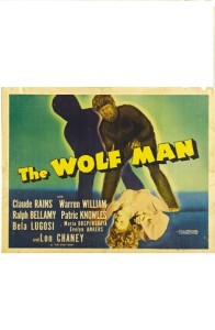 1941 The Wolf Man Poster $23,900.