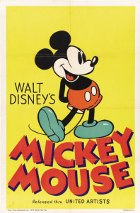 1932-33 Mickey Mouse Stock Poster $23,900.