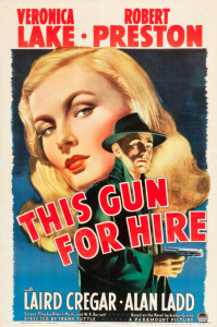 1942 This Gun for Hire Poster $23,900.