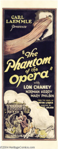 1925 Tha Phantom of the Opera Poster $23,000.