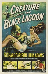 1954 Creature from the Black Lagoon Poster $22,705.