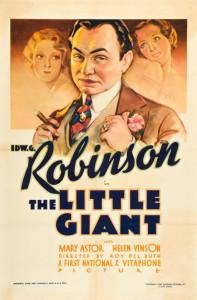 1933 The Little Giant Poster $22,705.