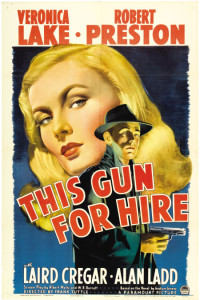 1942 This Gun for Hire Poster $22,705.
