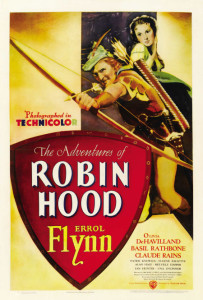 1938 The Adventures of Robin Hood Poster $22,107.50