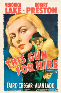 1942 This Gun for Hire Poster $20,315.