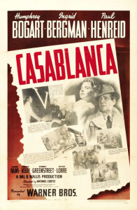 1942 Casablanca Poster $20,315.