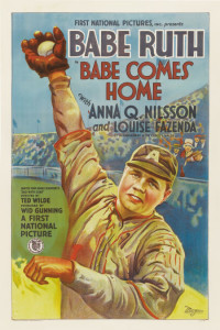 1927 Babe Comes Home Poster $77,675.