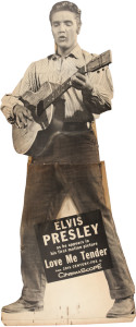 1956 Elvis Presley Love Me Tender Standee Poster $20,000.