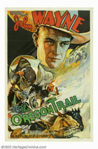 1936 The Oregon Trial Poster $19,550.