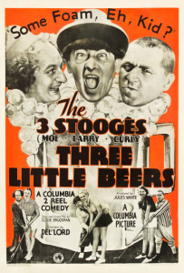 1935 The Three Stooges in Three Little Beers Poster $59,750.