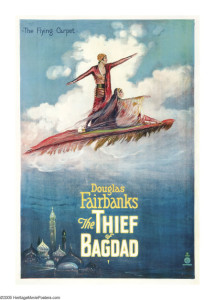 1924 The Thief of Bagdad Poster $54,625.