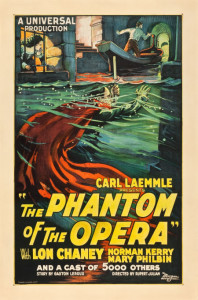 1925 The Phantom of the Opera Poster $203,150.