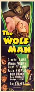 1941 The Wolf Man Poster $47,800.
