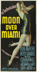 1941 Moon Over Miami Poster $47,800.