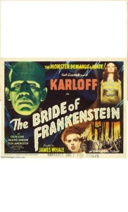 1935 The Bride of Frankenstein Poster $46,000.