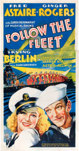 1936 Follow the Fleet Poster $19,120.