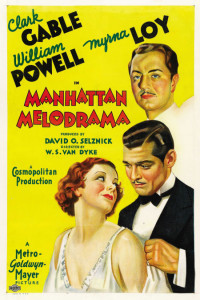 1934 Manhattan Melodrama Poster $19,120.