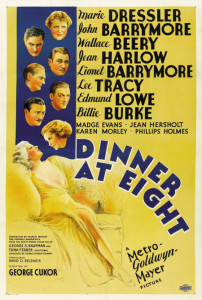1933 Dinner at Eight Poster $19,120.