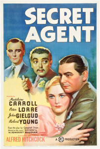 1936 Secret Agent Poster $17,925.