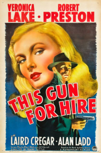 1942 This Gun for Hire Poster $17,327.50
