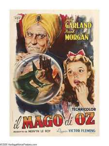 1939 The Wizard of Oz Poster $17,250.