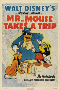 1941 Mr. Mouse Takes a Trip Poster $16,730.
