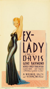 1933 Ex-Lady Poster $16,730.