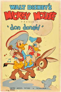 1937 Don Donald Poster $16,730.