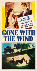 1939 Gone with the Wind Poster $16,730.