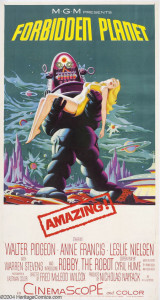1956 Forbidden Planet Poster