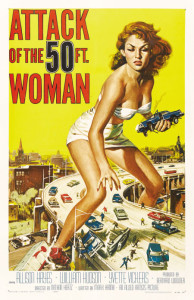 1958 Attack of the 50 Foot Woman Poster $15,535